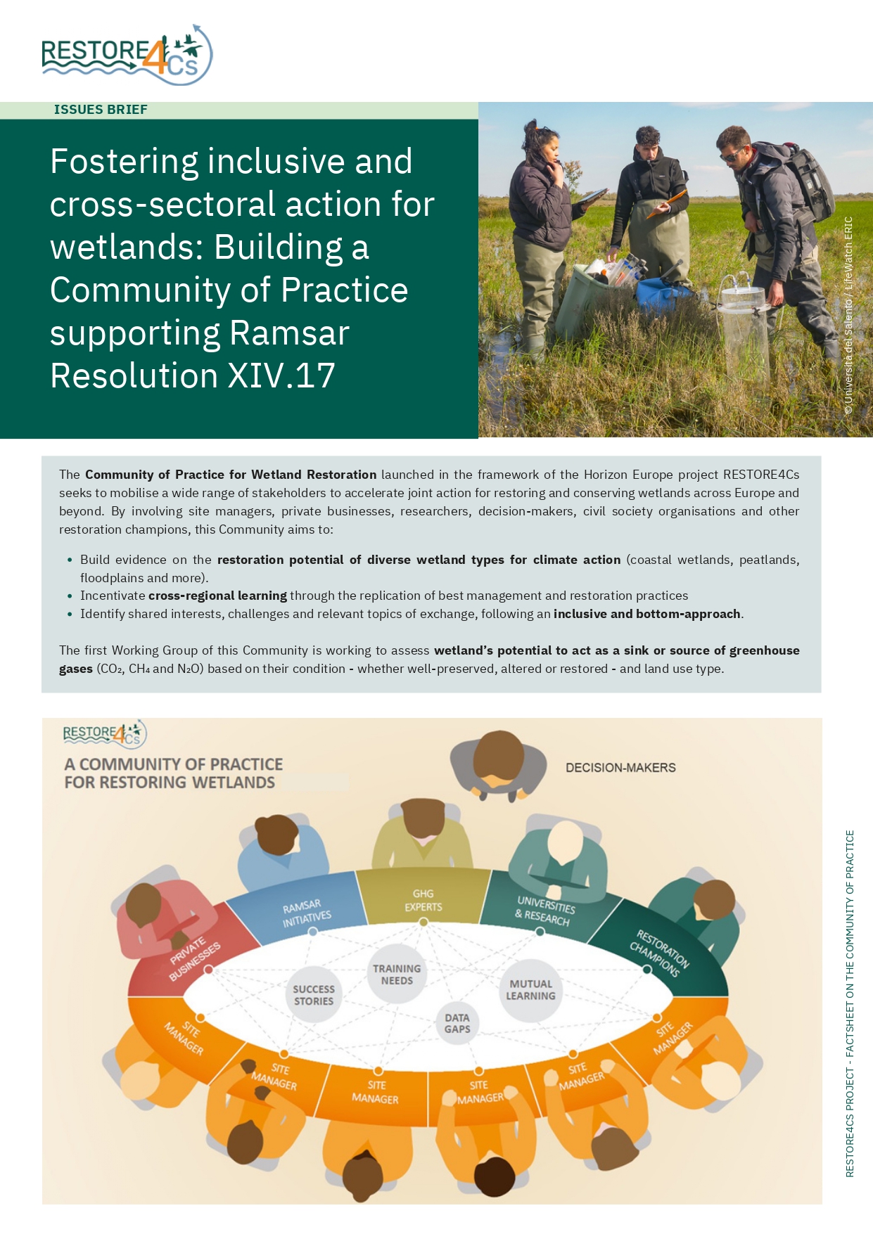 RESTORE4Cs - Policy Brief 3 - EN
